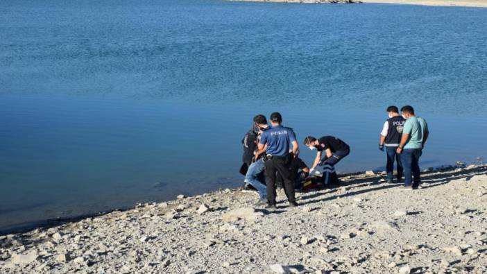 Malatya'da gölete giren gençten acı haber