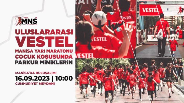 2. Uluslararası Vestel Manisa Yarı Maratonu için geri sayım başladı