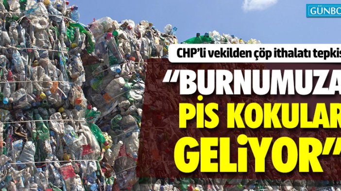 CHP'li Suzan Şahin'den çöp ithalatı tepkisi