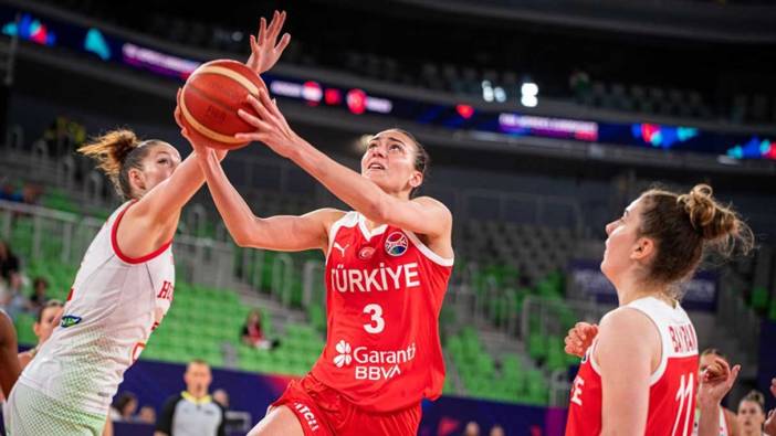 A Milli Kadın Basketbol Takımı gruptaki ilk galibiyetini aldı