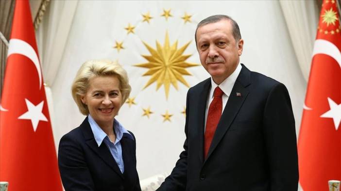 Erdoğan, AB Komisyonu Başkanı Von der Leyen ile görüştü