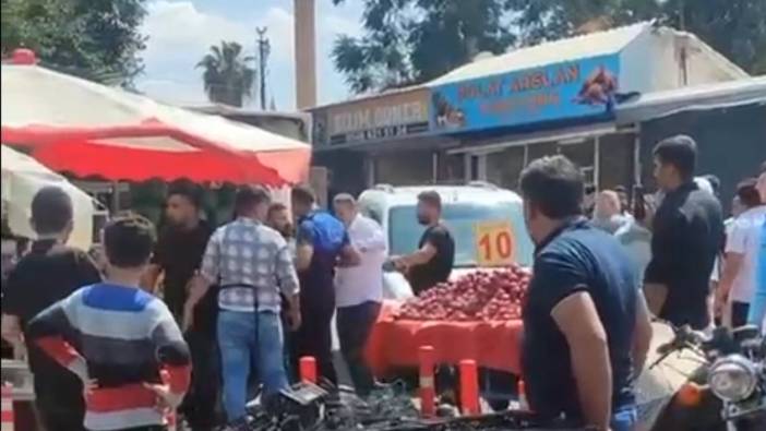 Şanlıurfa’da zabıta ve seyyar satıcılar arasında kavga!