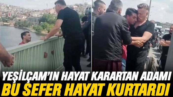 Yeşilçam’ın hayat karartan adamı Nuri Alço, bu sefer bir gencin hayatını kurtardı