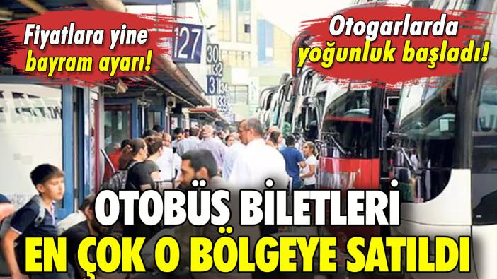 Otobüs biletlerine bayram ayarı!