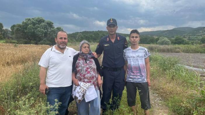 Balıkesir'de kaybolan kadından sevindiren haber