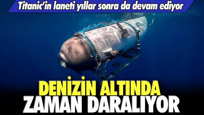 Titanic’in laneti yıllar sonra da devam ediyor: Denizin altında zaman daralıyor