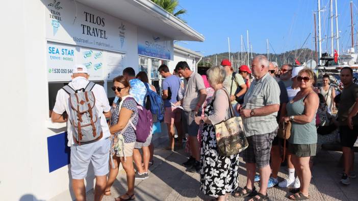 Fethiye-Rodos feribot seferlerine yoğun ilgi