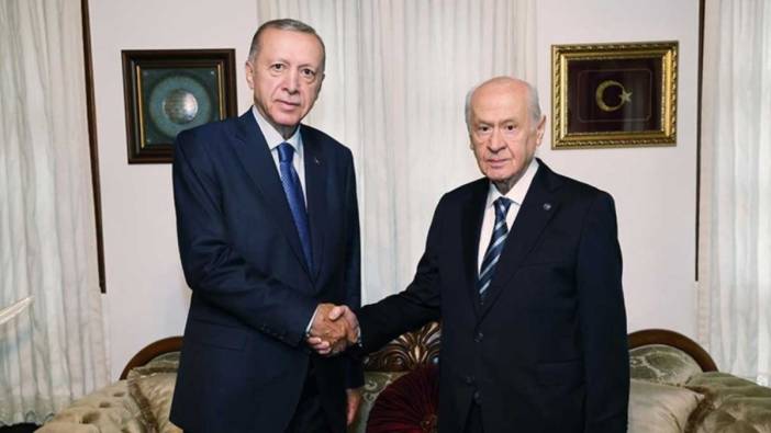 Cumhurbaşkanı Erdoğan, Devlet Bahçeli ile görüştü