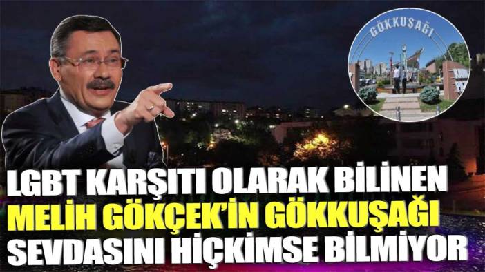 Gökkuşağı süslemesi önünde fotoğraf çeken öğretmeni hedef göstermişti! Melih Gökçek rengini belli etti!