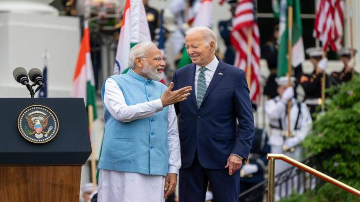 Biden: “Hindistan ile ortaklık, tarihin herhangi bir zamanından daha güçlü, daha yakın ve daha dinamik”