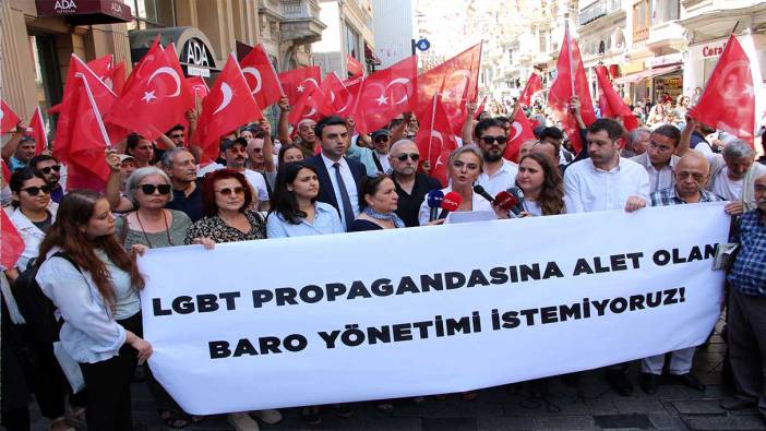 İstanbul’da avukatlardan LGBT protestosu