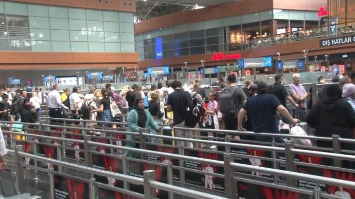 Sabiha Gökçen'de bayram yoğunluğu başladı