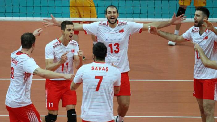 A Milli Erkek Voleybol Takımı finalde!