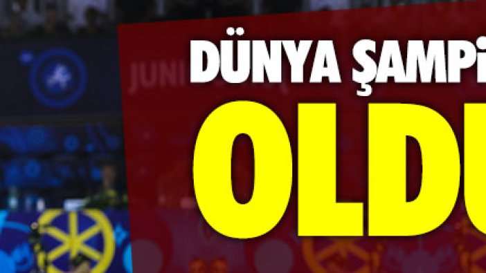 Kerem Kamal, dünya şampiyonu oldu