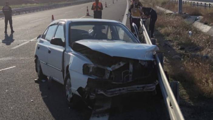 Isparta'da iki otomobilin çarpıştığı kazada 1 kişi öldü