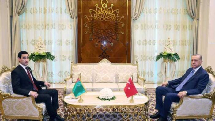 Erdoğan, Türkmenistan Devlet Başkanı Berdimuhammedov ile görüştü
