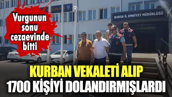 Kurban vekaleti veren 1700 kişiyi dolandırmışlardı: Mağdurlara salam dağıtan baba ve oğul tutuklandı