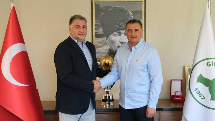 Giresunspor, Mustafa Kaplan ile resmi sözleşme imzaladı