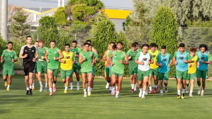 Konyaspor, yeni sezon hazırlıklarına başladı