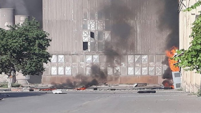 Termik santralde korkutan yangın!