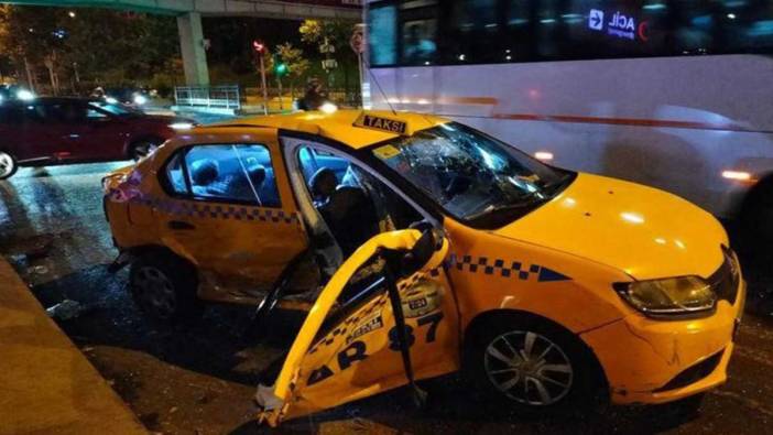 Şişli'de korkunç kaza: 1'i ağır 5 yaralı