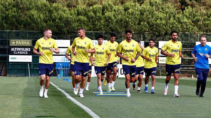 Fenerbahçe'de hazırlıklar tam gaz devam ediyor