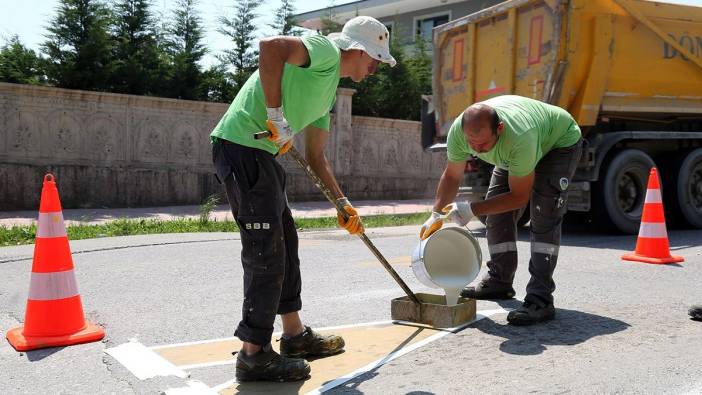 Sakarya Büyükşehir yaya geçitleri ve bordürleri yeniliyor