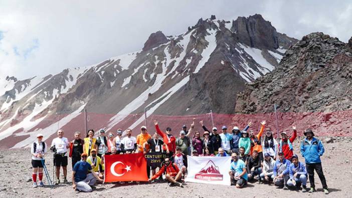 Uluslararası Erciyes Ultra Sky Trail Dağ Maratonu'nda ilk gün yarışları tamamlandı