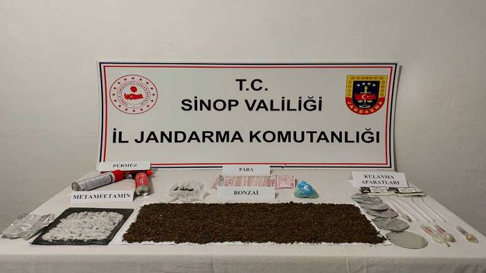 Sinop’ta uyuşturucu operasyonu: 2 gözaltı