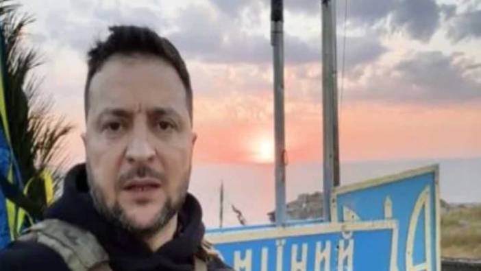 Zelenskiy, Karadeniz’deki Yılan Adası’nı ziyaret etti