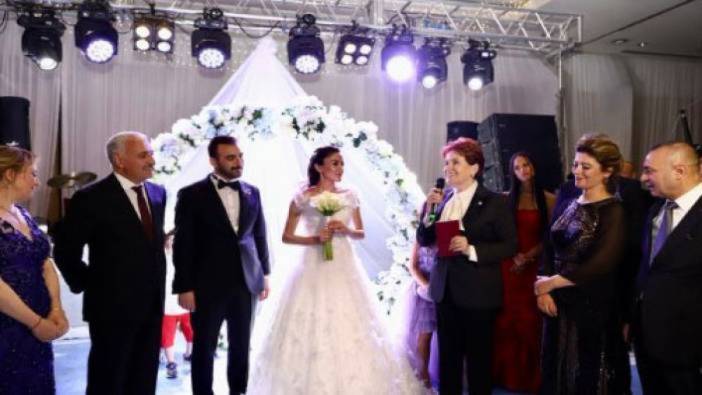 Meral Akşener nikah şahitliği yaptı