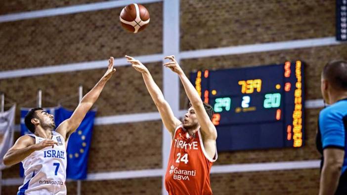 U20 Erkek Basketbol Takımı, İsrail'e mağlup oldu