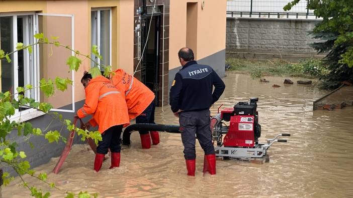 Çorum'da sağanak etkili oldu