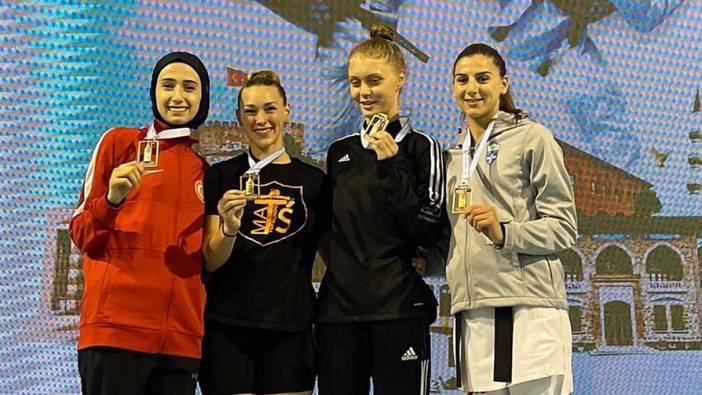 Gülse’den gümüş madalya