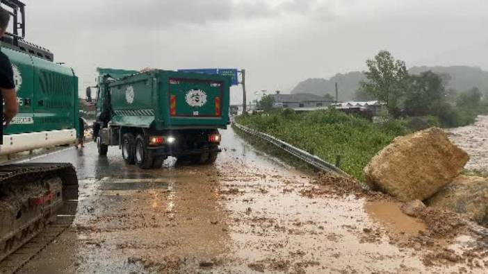 D100 Ankara yönü trafiğe kapatıldı