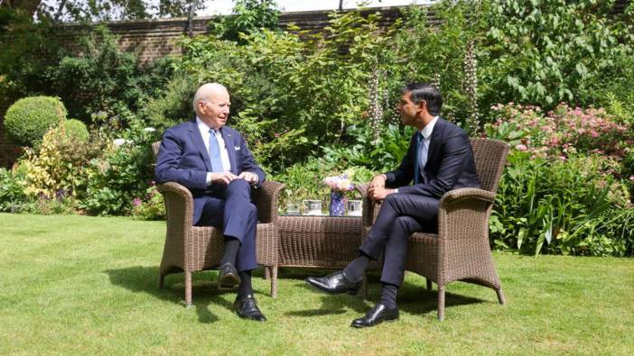 ABD Başkanı Biden, ilk kez 10 Downing Street’te