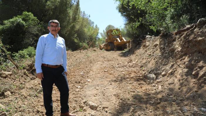 Şehzadeler'e kazandırılacak yeni piknik alanında hummalı çalışma