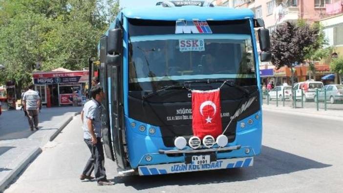 Niğde'de toplu ulaşıma zam