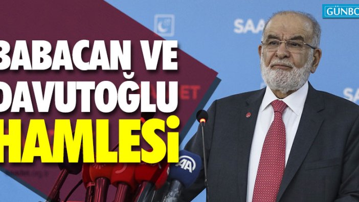 Temel Karamollaoğlu'ndan Davutoğlu ve Babacan hamlesi