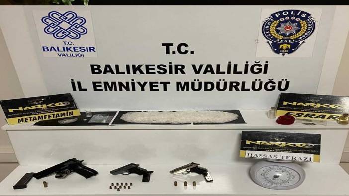 Balıkesir'de uyuşturucu operasyonu: 46 gözaltı