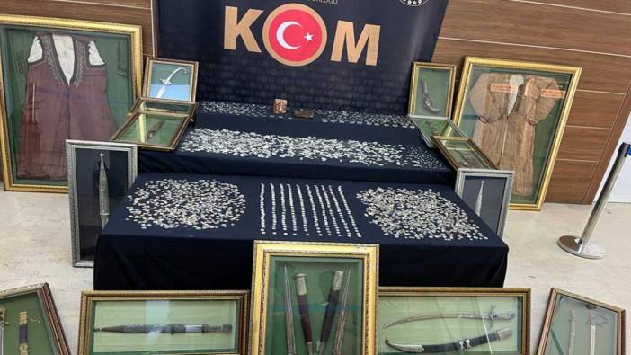 İstanbul'da kaçakçılık operasyonu: Çok sayıda tarihi eser ele geçirildi