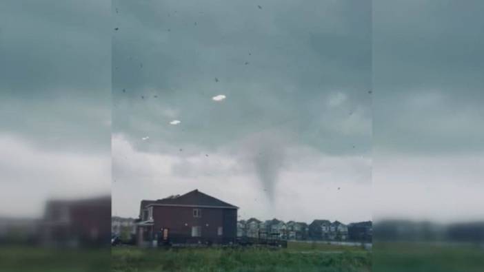 Kanada’da hortum: 125 ev hasar gördü