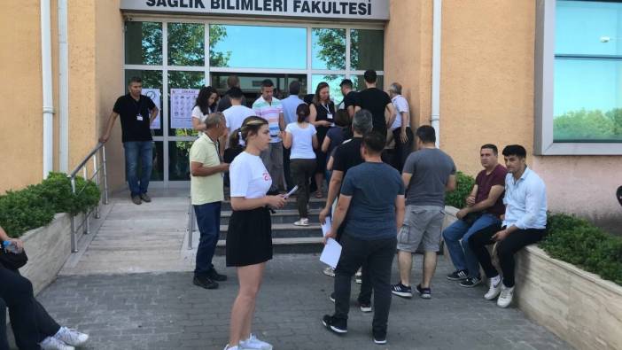 DGS’ye geç kalanlar kapıdan döndü