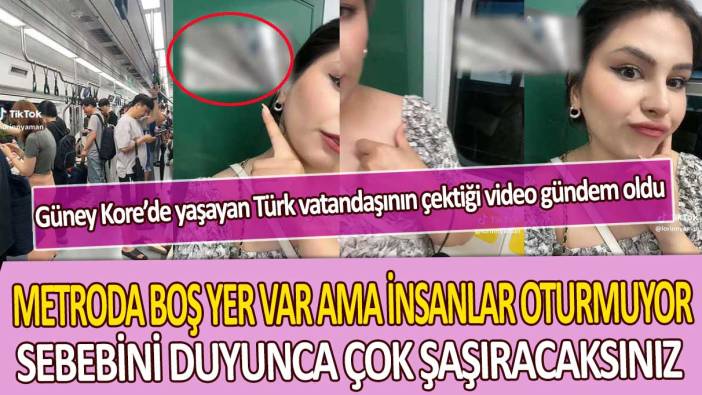 Güney Kore’de yaşayan Türk vatandaşının çektiği video gündem oldu: Sebebini duyunca çok şaşıracaksınız