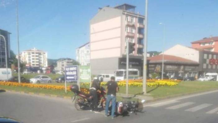 Zonguldak'ta motosiklet kazası: 2 yaralı