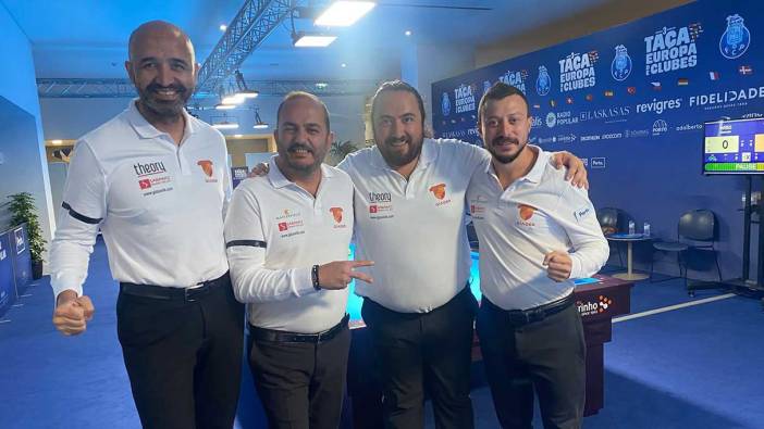 Göztepe Bilardo'dan Avrupa altıncılığı