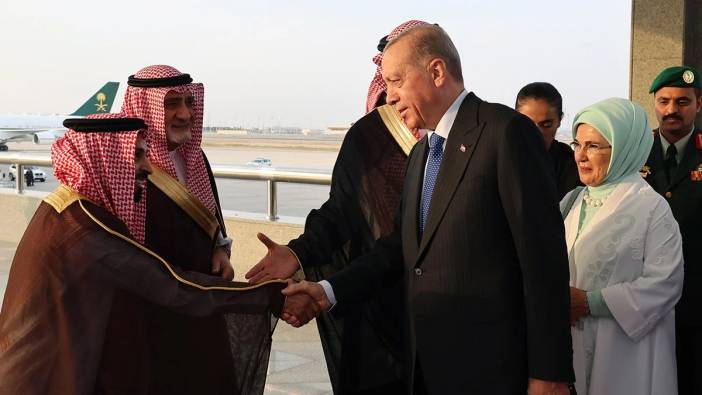 Cumhurbaşkanı Erdoğan, Suudi Arabistan'da