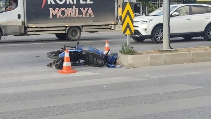 Otomobille motosiklet çarpıştı! Sürücü hayatını kaybetti!