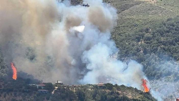 Bakan Yumaklı, Hatay'daki orman yangını hakkında bilgi verdi