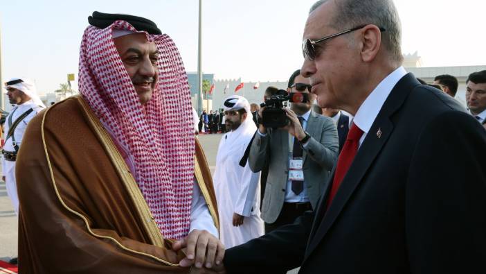 Cumhurbaşkanı Erdoğan, Katar’da